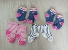 Set: Socken für Baby-Mädchen - 4 Paar -bunt - Größe 16/17 Mädchen-Socken Set price