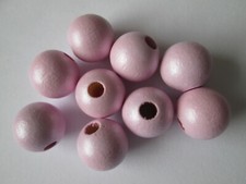 Holzperlen Farbe Perlmutt, 40 Stück., 10mm f. Schnullerketten usw. Pearlescent Paint price