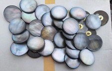 10er Set echte Perlmutt Ösenknöpfe mit wunderschöner Farbe, ca. 24 mm, Konvolut Pearlescent Paint price