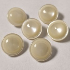 6 Knöpfe Knopf Kunststoff Ösen Perlmutt  Knopf Beige Farbe Hohe Qualität Pearlescent Paint price