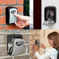 Schlüsseltresor mit 4-stelligem Zahlencode Safe Speicher Verschluss Kasten Außen Safe price