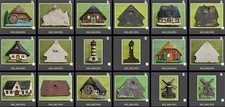 Wanddekoration, handbemaltes Wandbild aus Gips 70er/80er Jahre, Vintage Sammler Wanddekoration aus Naturstein price