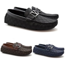 Herren Halbschuh Mokassin Fahren Slipper Freizeit Boot Deck Designer Schnalle Schuhe Größe Herren-Boat Schuhe price