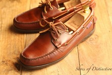 Sebago hellbraune Leder Boots Deck Schuhe Herren UK 9,5 US 10 R EU 43,5 Herren-Boat Schuhe price