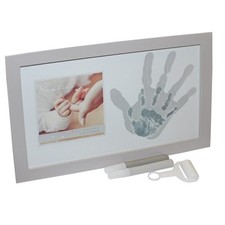 Familie Handabdruck Fotorahmen mit Farben 4'x4' Bild Bambino Babyparty Geschenk Baby-Photo Frame-Album price