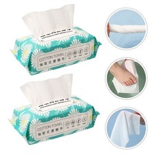 2 Bags Einmal-waschlappen Einweg Einwegwaschlappen Saubere Handtücher Foot Handtuch price