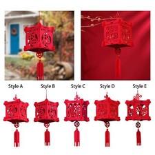 Rote chinesische Laterne, Frühlingsfest Dekoration, Dekokürfel, Segen Decorative Lantern price