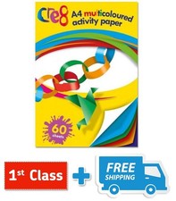 A4 Papier farbig sortiert 60 Blatt Kopie Basteln Druck Projekt Pap Colored Copy Paper price