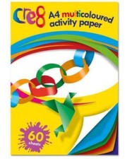 A4 Papier farbig sortiert 60 Blatt Kopie Basteln Druck Projekt Pap Colored Copy Paper price