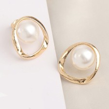 1Pair Pearl Earrings For Irregular Jewelry Earing Delicate Pearl Woman Earrings Pearl Earrings price