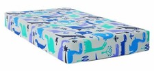 Babybett Spannbettlaken 100% Baumwolle 90x40cm - Dinosaurier Blaudruck Baby-Crib price