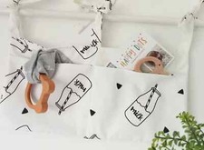 Babybett Hängende Aufbewahrungstasche Babybett Bett Organizer Spielzeug Windeltasche Baby-Crib price