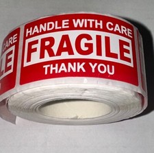 Fragile Aufkleber Handle With Care 20 Stück Bogen Thank You Aufkleber Edel 2x4 Handle price