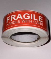 Fragile Aufkleber Handle With Care 20 Stück Bogen Bruchgefahr Aufkleber Edel 2x7 Handle price