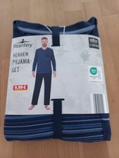 Ronley Herren Pyjama Gr. L (52/54) blau Neu mit Etikett Herren-Pyjama price
