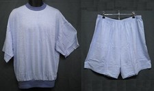 Pyjama Herren hellblau kurz Gr. 54 Herren-Pyjama price