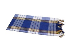 Pestemal Saunatuch Strandtuch Hamamtuch Classic blau kariert ca. 80x180 cm Pestemal price