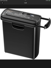 Bonsaii 6 Blatt Streifenschnitt Aktenvernichter, kleiner Aktenvernichter für Zuhause USA Paper Shredder price