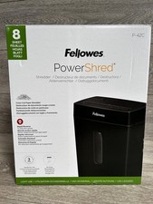 Aktenvernichter Fellowes P-42C 8 Blatt Kreuzschnitt Aktenvernichter, 15L Eimer P4 Sicherheit Paper Shredder price