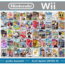Nintendo Wii Spiele-Wahl 🚨 ALLE Spiele UNTER 5€ pro Game ⬇️5️⃣💰✅ Nintendo Games price