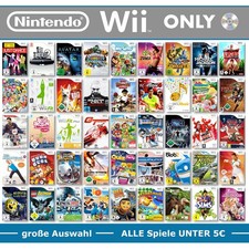 Nintendo Wii Spiele-Wahl nur CD 💿 Spiele-Wahl 🚨 ALLE Spiele UNTER 5€ pro Game Nintendo Games price