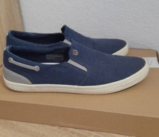 Bugatti Herren Schuhe Slipper Sommerschuhe Freizeitschuhe blau Gr. 40 Slippers price