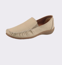 536590 Loretta Damen Schuhe Slipper Halbschuhe Glattleder sand NEU Gr. 36 - 42 Slippers price