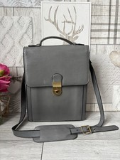 Umhängetasche Handtasche Schultertasche Damen grau Leder Damen-Sports Tasche price