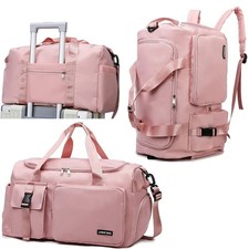 Damen Gym Reisetasche Nass Trocken Seesack Schulter Crossbody Fitness Weekender Tasche Damen-Sports Tasche price