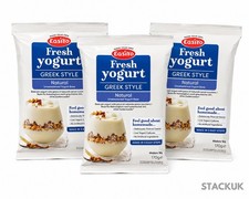 3 x Easiyo Fresh Joghurt Greek Style natürlich ungesüßt 170g (ergibt je 1kg) Yogurt Makers price