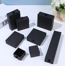 Black Jewelry Boxes For Rings , Bracelets , Necklaces Fashion Accessories Jewelry Boxes price