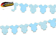 Fertig Befestigtes Bodysuit Dekorationsbanner, Baby Shower Schild, Blaues Jeans Inner Bodysuit price