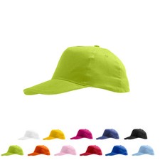 KINDERKAPPE Mütze Kids-Cap Klettverschluss 5-Panel Luftlöcher  NEU Sol's LC88111 Kids' Mütze price