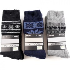 Herrensocken, Outdoor Socken, 3 Paar (Setpreis) Gr-39-42,oder 43-46 Neu Herren-Socken Set price