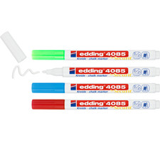 Original Edding 4085 Kreidemarker Kreidestift | alle 20 Farben | Auswahl möglich Kreide price