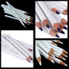 Amann Kreidestift weiss blau 17 cm lang Schneiderkreide Kreidestift Stoff Kreide price