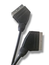 ⚡SCART Kabel schwarz Scart cable doppel stecker⚡ Scart Cable price