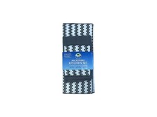 PLS Dunkelgrau Mikrofaser Küchentuch Geschirrtuch Trockenmatte Set Wohnwagen - HW4033 Küchen-Textile Set price