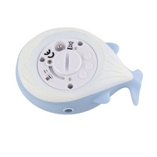 Whale Shaped Baby Bath Tub Water Thermometer Silent Alarm Infant Baby Bath SET Baby-Bath Thermometer price