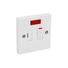 AXIOM 13A Sicherungs-Schaltanschlusseinheit mit Neon 5Amp Seitenflex Steckdose, Schrauben Heim Appliances Display / Outlet price