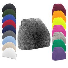 Beechfield Original Pull-On Beanie, weiche Mütze, flach geschnitten - B44 Unisex Beanie price