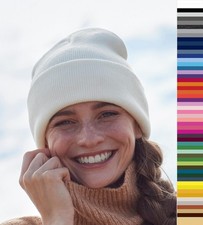 Beechfield Wintermütze Beanie in 46 Farben - Original Cuffed Beanie B45 - NEU Unisex Beanie price