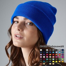 Beechfield Original Cuffed Beanie CB45 Herren Damen Strickmütze Hat 50 FARBEN Unisex Beanie price