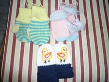 3 Paar Baby Handschuhe Mädchen, Herbst / Winter Baby-Handschuhe price