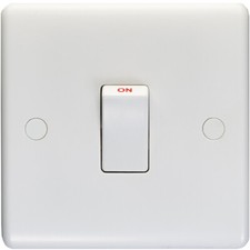 1 Gang Single 20A DP Schalter - WEISS KUNSTSTOFF Wandplatte Steckdose Küchengerät Electric Küche Appliances (Display-Outlet) price