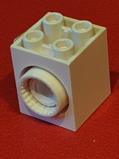 Lego 1x Drehscheibe / Turntable - Dreh- / Rotationsstein 2 x 2 x 2, weiß # 41533 Turntable & Zubehör price
