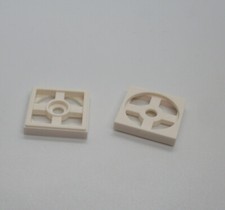 10 Lego Drehscheiben Unterteile weiss Turntable 2 x 2 Plate Technik Baustein Neu Turntable & Zubehör price