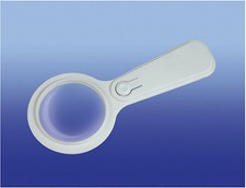 Handlupe Lupe Lupe mit Licht tolles Lesen bei schwachem Licht NEU Magnifying Glass price