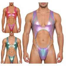 DE Herren Jumpsuit Weichei Bademode Unterwäsche Nachtwäsche Strampelhöschen Body Herren-Jumpsuit price