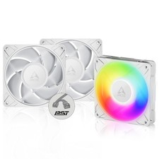 ARCTIC P12 Pro A-RGB (3 Pack) weiss Premium PC Lüfter 12cm PWM Case Fan B-Ware Fans price